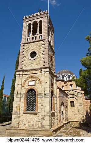 "Byzantine church of Nea Moni built by Constantine IX and Empress Zoe after the miraculous appearance of an Icon of the Virgin Mary at the site, inaugurated in 1049, Nea Moni monastery, UNESCO World Heritage Site, Chios Island, Greece, Europe" View Large Photo Image Stock Photography - "Byzantine church of Nea Moni built by Constantine IX and Empress Zoe after the miraculous appearance of an Icon of the Virgin Mary at the site, inaugurated in 1049, Nea Moni monastery, UNESCO World Heritage Site, Chios Island, Greece, Europe". Fotosearch