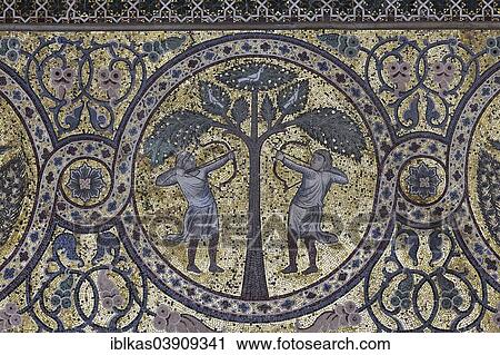 "Byzantine mosaic, two Norman archers in the Norman castle of La Zisa, Zisa Castle, Palermo, Sicily, Italy, Europe" View Large Photo Image Stock Image - "Byzantine mosaic, two Norman archers in the Norman castle of La Zisa, Zisa Castle, Palermo, Sicily, Italy, Europe". Fotosearch