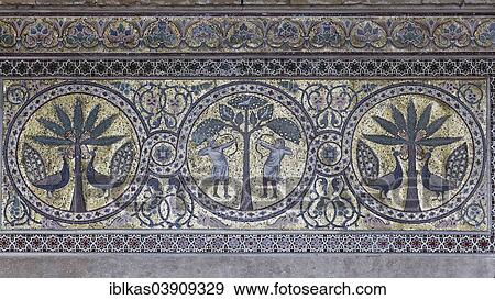 "Byzantine mosaic with two Norman archers in the Norman castle of La Zisa, Zisa Castle, Palermo, Sicily, Italy, Europe" View Large Photo Image Stock Photo - "Byzantine mosaic with two Norman archers in the Norman castle of La Zisa, Zisa Castle, Palermo, Sicily, Italy, Europe". Fotosearch