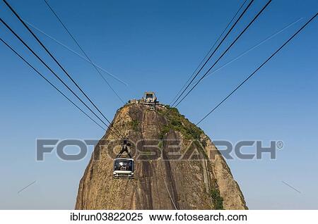 "Cable car leading up to Sugarloaf Mountain or Pao de Acucar, Rio de Janeiro, Brazil, South America" View Large Photo Image Stock Photography - "Cable car leading up to Sugarloaf Mountain or Pao de Acucar, Rio de Janeiro, Brazil, South America". Fotosearch