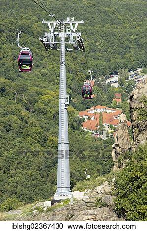 "Cable car to Hexentanzplatz plateau, Witches' Dance Floor, Thale, Harz, Saxony-Anhalt, Germany, Europe" View Large Photo Image Stock Image - "Cable car to Hexentanzplatz plateau, Witches' Dance Floor, Thale, Harz, Saxony-Anhalt, Germany, Europe". Fotosearch