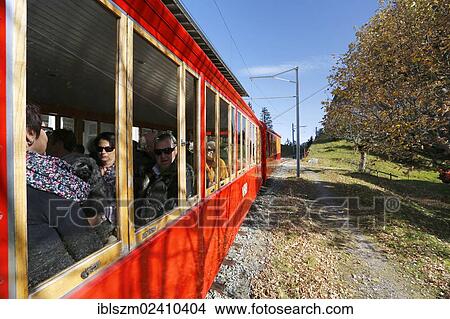 "Cable car to Mount Rigi, Switzerland, Europe" View Large Photo Image Picture - "Cable car to Mount Rigi, Switzerland, Europe". Fotosearch