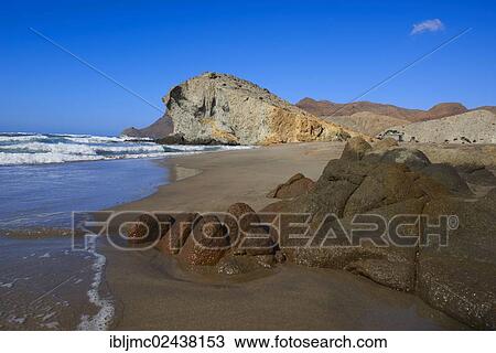 "Cabo de Gata, Monsul Beach, Biosphere Reserve, Cabo de Gata-Nijar Natural Park, Almeria, Andalusia, Spain, Europe" View Large Photo Image Stock Image - "Cabo de Gata, Monsul Beach, Biosphere Reserve, Cabo de Gata-Nijar Natural Park, Almeria, Andalusia, Spain, Europe". Fotosearch