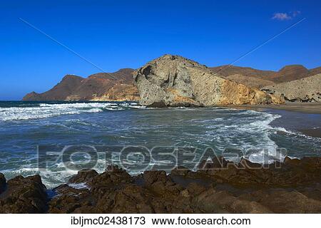 "Cabo de Gata, Monsul Beach, Biosphere Reserve, Cabo de Gata-Nijar Natural Park, Almeria, Andalusia, Spain, Europe" View Large Photo Image Stock Image - "Cabo de Gata, Monsul Beach, Biosphere Reserve, Cabo de Gata-Nijar Natural Park, Almeria, Andalusia, Spain, Europe". Fotosearch
