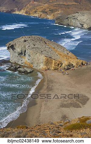 "Cabo de Gata, Monsul Beach, Biosphere Reserve, Cabo de Gata-Nijar Natural Park, Almeria, Andalusia, Spain, Europe" View Large Photo Image Stock Photo - "Cabo de Gata, Monsul Beach, Biosphere Reserve, Cabo de Gata-Nijar Natural Park, Almeria, Andalusia, Spain, Europe". Fotosearch