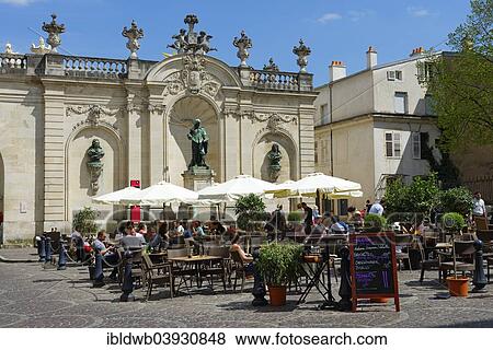 "Cafe, Arc Here triumphal arch, Place Stanislas, UNESCO World Heritage Site, Nancy, Meuse department, France, Europe" View Large Photo Image Stock Photo - "Cafe, Arc Here triumphal arch, Place Stanislas, UNESCO World Heritage Site, Nancy, Meuse department, France, Europe". Fotosearch
