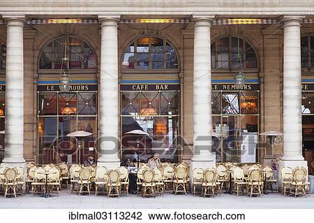 "Cafe Bar Le Nemours at Place Colette square, Paris, Ile-de-France, France, Europe" View Large Photo Image Stock Image - "Cafe Bar Le Nemours at Place Colette square, Paris, Ile-de-France, France, Europe". Fotosearch