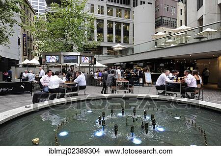 "Cafe behind a fountain on Australia Square, Central Business District, CBD, Sydney City, Sydney, New South Wales, NSW, Australia, Oceania" View Large Photo Image Picture - "Cafe behind a fountain on Australia Square, Central Business District, CBD, Sydney City, Sydney, New South Wales, NSW, Australia, Oceania". Fotosearch
