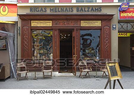 "Cafe Black Magic, Kaleju iela 10, Riga, Latvia, Baltic States, Europe" View Large Photo Image Stock Photography - "Cafe Black Magic, Kaleju iela 10, Riga, Latvia, Baltic States, Europe". Fotosearch