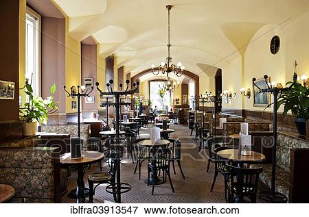 Stock Photo - "Cafe Eiles, 8th district, Josefstadt, Vienna, Austria, Europe". Fotosearch