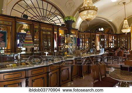 "Cafe Gerbeaud, Budapest, Hungary, Europe" View Large Photo Image Picture - "Cafe Gerbeaud, Budapest, Hungary, Europe". Fotosearch