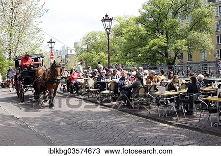 "Cafe on a canal bridge, Amsterdam, province of North Holland, The Netherlands, Europe" View Large Photo Image Stock Image - "Cafe on a canal bridge, Amsterdam, province of North Holland, The Netherlands, Europe". Fotosearch