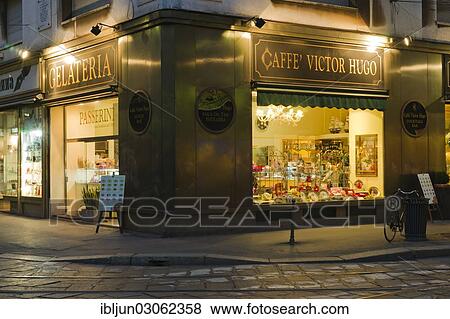 "Caffe Victor Hugo, Milan, Lombardei / Lombardy, Italy, Europe" View Large Photo Image Stock Photo - "Caffe Victor Hugo, Milan, Lombardei / Lombardy, Italy, Europe". Fotosearch