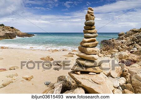 "Cairn on the Costa del Sud, near Chia, Domus de Maria, Sardinia, Italy, Europe" View Large Photo Image Stock Image - "Cairn on the Costa del Sud, near Chia, Domus de Maria, Sardinia, Italy, Europe". Fotosearch