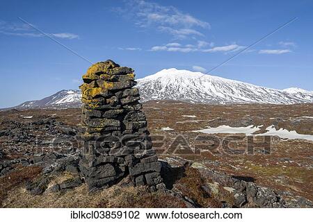 "Cairn, trail marker, Snaefellsjokul, glaciers, Snaefellsnes, Iceland, Europe" View Large Photo Image Stock Image - "Cairn, trail marker, Snaefellsjokul, glaciers, Snaefellsnes, Iceland, Europe". Fotosearch