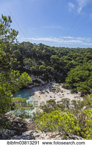 "Cala Macarelletta, Minorca, Menorca, Spain, Europe" View Large Photo Image Stock Image - "Cala Macarelletta, Minorca, Menorca, Spain, Europe". Fotosearch