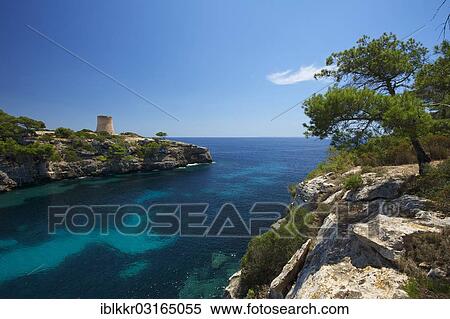 "Cala Pi bay, Cala Pi, Majorca, Balearic Islands, Spain, Europe" View Large Photo Image Stock Photography - "Cala Pi bay, Cala Pi, Majorca, Balearic Islands, Spain, Europe". Fotosearch