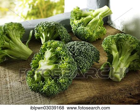 Calabrese broccoli View Large Photo Image Stock Photo - Calabrese broccoli. Fotosearch