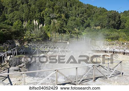 "Caldeiras on lake Furnas, Furnas, Sao Miguel, Azores, Portugal, Europe" View Large Photo Image Stock Photo - "Caldeiras on lake Furnas, Furnas, Sao Miguel, Azores, Portugal, Europe". Fotosearch
