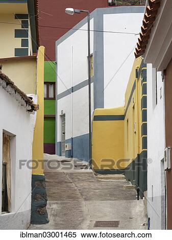 "Calle de Ibo Alfaro street, Hermigua, La Gomera, Hermigua, La Gomera, Canary Islands, Spain, Europe" View Large Photo Image Stock Photography - "Calle de Ibo Alfaro street, Hermigua, La Gomera, Hermigua, La Gomera, Canary Islands, Spain, Europe". Fotosearch