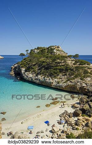 "Calo des Moro, Santanyi, Majorca, Balearic Islands, Spain, Europe" View Large Photo Image Stock Photo - "Calo des Moro, Santanyi, Majorca, Balearic Islands, Spain, Europe". Fotosearch