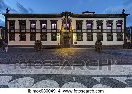 "Camara Municipal or city hall of Funchal, Praco do Municipio, Santa Luzia, Funchal, Madeira, Portugal, Europe" View Large Photo Image Picture - "Camara Municipal or city hall of Funchal, Praco do Municipio, Santa Luzia, Funchal, Madeira, Portugal, Europe". Fotosearch