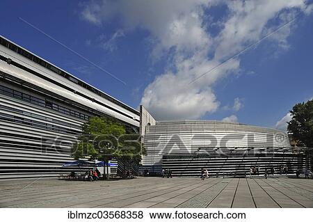 Stock Photo - "Campus Technical University of Munich, Munich, Upper Bavaria, Bavaria, Germany, Europe". Fotosearch