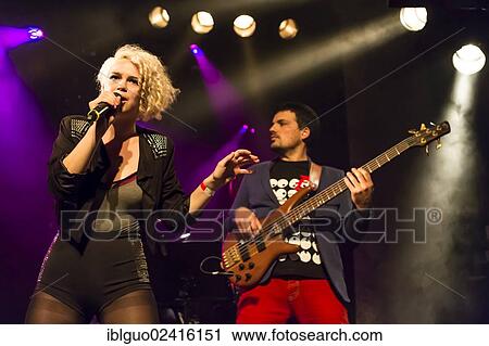 Canadian-Swiss singer Rykka, alias Christina Maria, performing live in the Schueuer concert hall, Lucerne, Switzerland, Europe View Large Photo Image Stock Image - Canadian-Swiss singer Rykka, alias Christina Maria, performing live in the Schueuer concert hall, Lucerne, Switzerland, Europe. Fotosearch