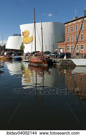 "Canal Harbour and Ozeaneum, Stralsund, Mecklenburg-Vorpommern, Germany, Europe" View Large Photo Image Picture - "Canal Harbour and Ozeaneum, Stralsund, Mecklenburg-Vorpommern, Germany, Europe". Fotosearch