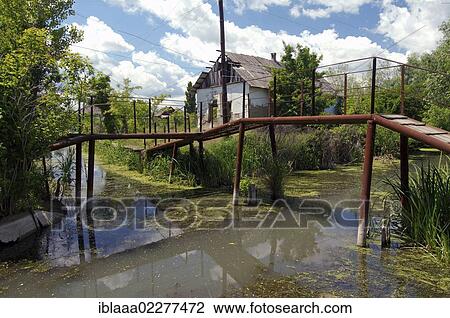 "Canal in Vilkovo or Vylkove, also known as """"Ukrainian Venice"""", Ukraine, Eastern Europe, Europe" View Large Photo Image Stock Image - "Canal in Vilkovo or Vylkove, also known as """"Ukrainian Venice"""", Ukraine, Eastern Europe, Europe". Fotosearch