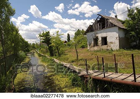 "Canal in Vilkovo or Vylkove, also known as """"Ukrainian Venice"""", Ukraine, Eastern Europe, Europe" View Large Photo Image Stock Photo - "Canal in Vilkovo or Vylkove, also known as """"Ukrainian Venice"""", Ukraine, Eastern Europe, Europe". Fotosearch