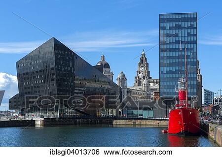 "Canning Dock with the decommissioned lightship Planet at the port, Liverpool, Merseyside, England, United Kingdom, Europe" View Large Photo Image Stock Photograph - "Canning Dock with the decommissioned lightship Planet at the port, Liverpool, Merseyside, England, United Kingdom, Europe". Fotosearch