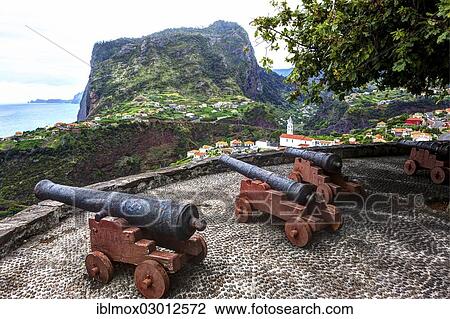 "Cannons, Faial, looking towards Penha d'Aguia, Eagle Rock, Santana, Faial, Ilha da Madeira, Portugal, Europe" View Large Photo Image Stock Image - "Cannons, Faial, looking towards Penha d'Aguia, Eagle Rock, Santana, Faial, Ilha da Madeira, Portugal, Europe". Fotosearch