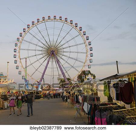 "Cannstatter Wasen fairground, funfair, Bad Cannstatt, Stuttgart, Baden-Wuerttemberg, Germany, Europe" View Large Photo Image Stock Photo - "Cannstatter Wasen fairground, funfair, Bad Cannstatt, Stuttgart, Baden-Wuerttemberg, Germany, Europe". Fotosearch