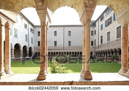 "Canons' Cloister, Verona, Veneto, Italy, Europe" View Large Photo Image Stock Photo - "Canons' Cloister, Verona, Veneto, Italy, Europe". Fotosearch