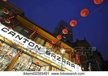 "Cantonese Bazar and paper lanterns, Chinatown, San Francisco, California, United States of America, USA, PublicGround" View Large Photo Image Stock Image - "Cantonese Bazar and paper lanterns, Chinatown, San Francisco, California, United States of America, USA, PublicGround". Fotosearch