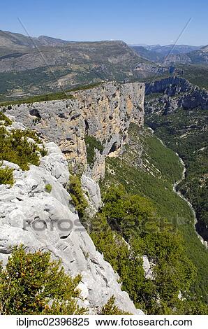 "Canyon of the Verdon River, Verdon Regional Natural Park, Provence, Gorges du Verdon, Provence-Alpes-Cote-d'Azur, France, Europe" View Large Photo Image Stock Photography - "Canyon of the Verdon River, Verdon Regional Natural Park, Provence, Gorges du Verdon, Provence-Alpes-Cote-d'Azur, France, Europe". Fotosearch