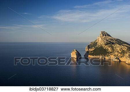 "Cap de Formentor in the evening light, Kap Formentor, Pollenca, Serra de Tramuntana, Majorca, Balearic Islands, Spain, Europe" View Large Photo Image Stock Photo - "Cap de Formentor in the evening light, Kap Formentor, Pollenca, Serra de Tramuntana, Majorca, Balearic Islands, Spain, Europe". Fotosearch