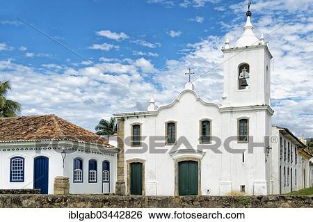 "Capela de Nossa Senhora das Dores chapel, Paraty, Rio de Janeiro State, Brazil, South America" View Large Photo Image Stock Photograph - "Capela de Nossa Senhora das Dores chapel, Paraty, Rio de Janeiro State, Brazil, South America". Fotosearch