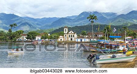 "Capela de Santa Rita chapel, Paraty, Rio de Janeiro State, Brazil, South America" View Large Photo Image Stock Photo - "Capela de Santa Rita chapel, Paraty, Rio de Janeiro State, Brazil, South America". Fotosearch