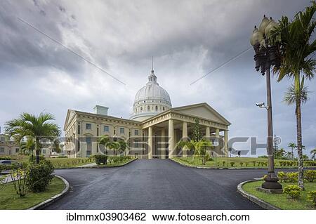 "Capitol complex, government buildings, Melekeok, Palau, Oceania" View Large Photo Image Stock Image - "Capitol complex, government buildings, Melekeok, Palau, Oceania". Fotosearch