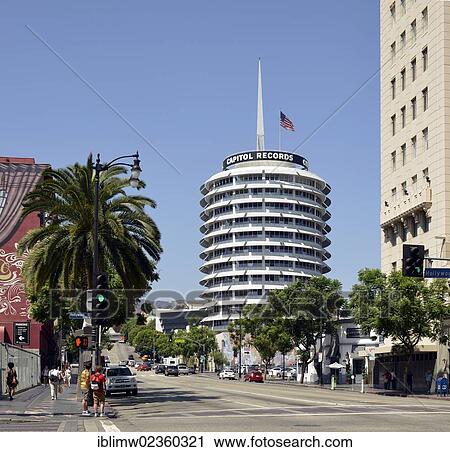 "Capitol Records headquarters, Hollywood Boulevard, Hollywood, Los Angeles, California, United States of America, USA, PublicGround" View Large Photo Image Stock Image - "Capitol Records headquarters, Hollywood Boulevard, Hollywood, Los Angeles, California, United States of America, USA, PublicGround". Fotosearch