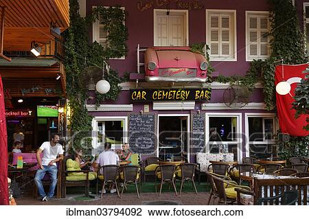 "Car Cemetery Bar, old town, Fethiye, Mugla province, Aegean Region, Turkey, Asia" View Large Photo Image Stock Image - "Car Cemetery Bar, old town, Fethiye, Mugla province, Aegean Region, Turkey, Asia". Fotosearch