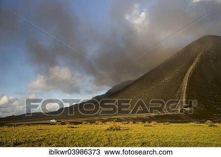 "Car crossing Ash Plain, Mount Yasur volcano, Tanna Island, Vanuatu, Oceania" View Large Photo Image Stock Image - "Car crossing Ash Plain, Mount Yasur volcano, Tanna Island, Vanuatu, Oceania". Fotosearch
