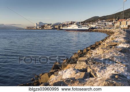 "Car ferry in the harbour, Molde, Midfjorden, near Alesund, Norway, Europe" View Large Photo Image Stock Photography - "Car ferry in the harbour, Molde, Midfjorden, near Alesund, Norway, Europe". Fotosearch