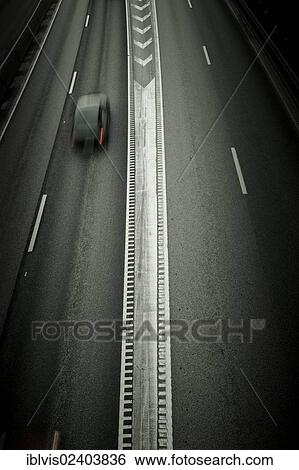 Car on freeway View Large Photo Image Stock Photograph - Car on freeway. Fotosearch