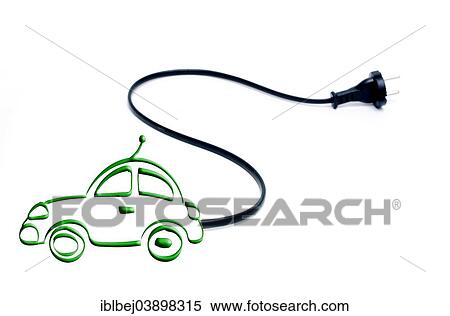 "Car, plug, concept environment" View Large Photo Image Stock Photography - "Car, plug, concept environment". Fotosearch