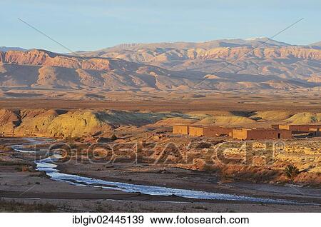 "Caravanserai near Ksar Ben Haiddou, Morocco, Africa" View Large Photo Image Stock Photo - "Caravanserai near Ksar Ben Haiddou, Morocco, Africa". Fotosearch
