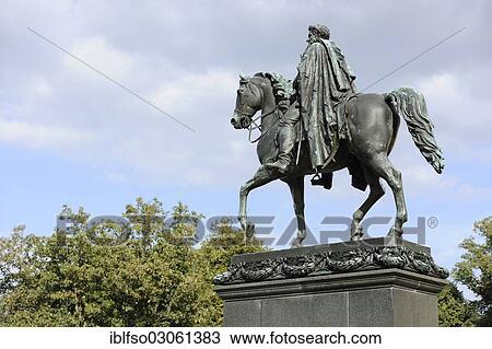 "Carl August Monument on Platz der Demokratie, Democracy Square, Weimar, Thuringia, Germany, Europe" View Large Photo Image Stock Image - "Carl August Monument on Platz der Demokratie, Democracy Square, Weimar, Thuringia, Germany, Europe". Fotosearch