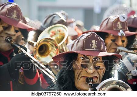 "Carnival parade, traditional carnival celebrations in Basel, Switzerland, Europe" View Large Photo Image Stock Image - "Carnival parade, traditional carnival celebrations in Basel, Switzerland, Europe". Fotosearch